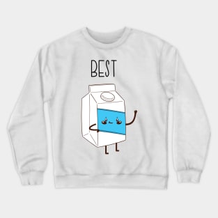 Best Friends Cookie & Milk BFF Matching Crewneck Sweatshirt